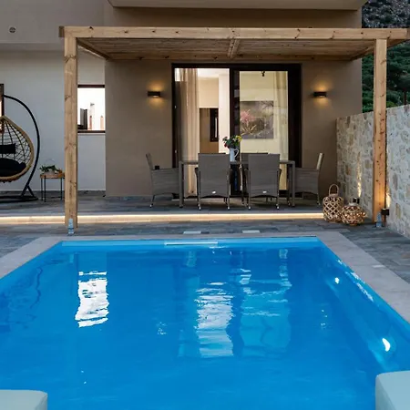 Irisma Luxury Villa With Private Pool Archanes Extérieur photo