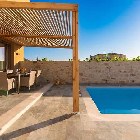 Irisma Luxury Villa With Private Pool Archanes Extérieur photo