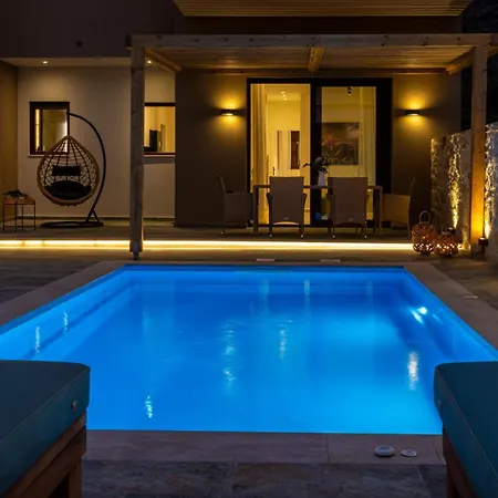 Irisma Luxury Villa With Private Pool Archanes Extérieur photo
