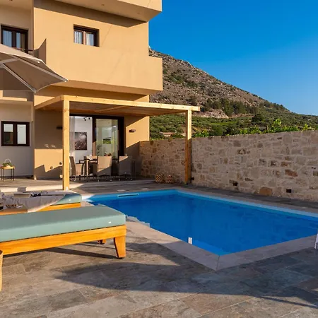 Irisma Luxury Villa With Private Pool Archanes Extérieur photo