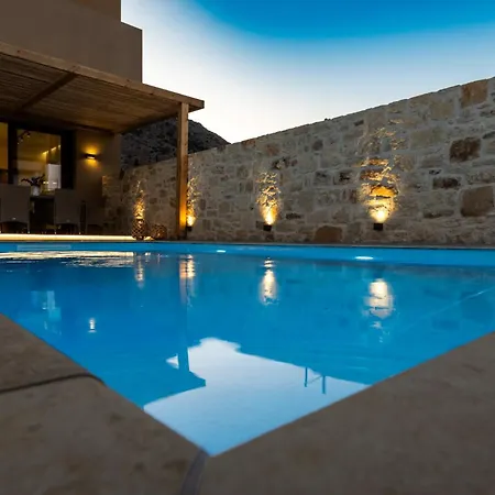 Irisma Luxury Villa With Private Pool Archanes Extérieur photo
